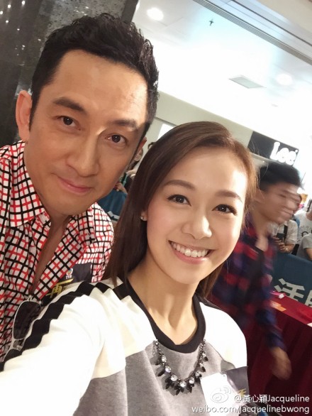 同吳啟華傳過緋聞。